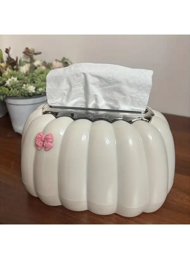 مسحوق كريم صندوق المناديل الحديث متين من البلاستيك موفر للمساحة ديكور منزلي بسيط - Image 4