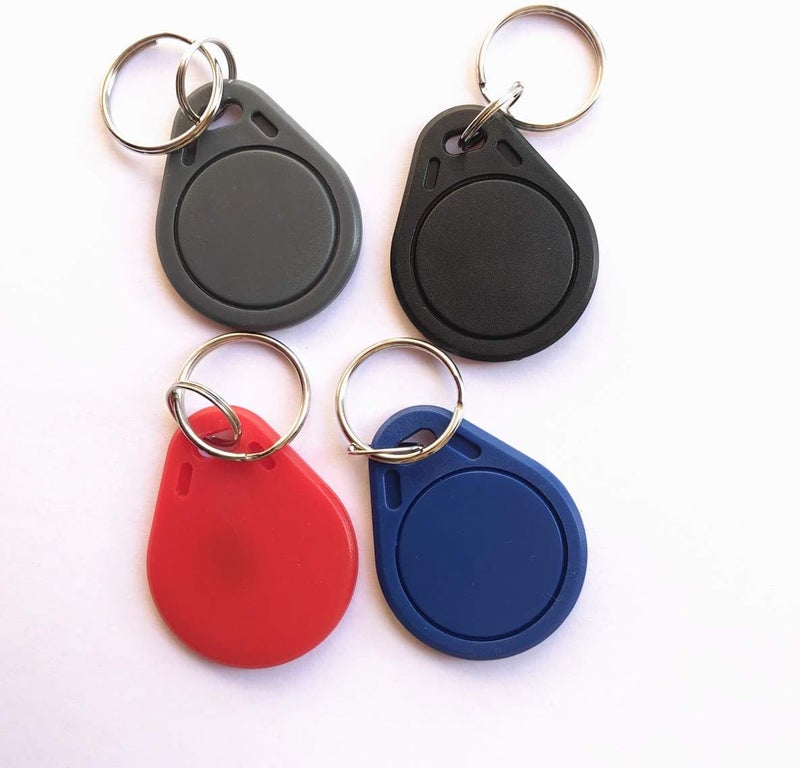 13.56MHZ 4K RFID Door Entry Access Keyfob Tag (Pack of 10) (Mix Color)