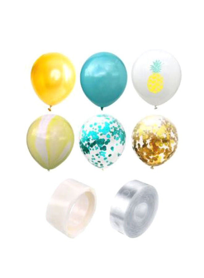 نيبمينينت مجموعة بالونات حفلات هاواي الاستوائية مكونة من 62 قطعة - Image 2