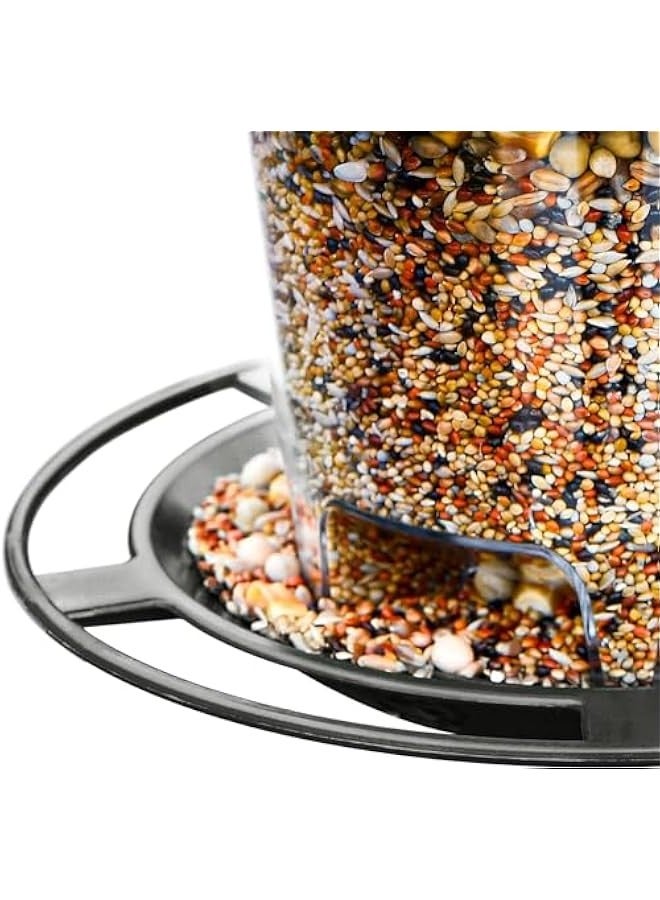 TRASSLE Bird Feeders for Outside, Bird Feeder, Wild Bird Seed for Outside Feeders, Squirrel Proof Birds Feeder and Garden Decoration Yard for Bird Watchers  - Image 2