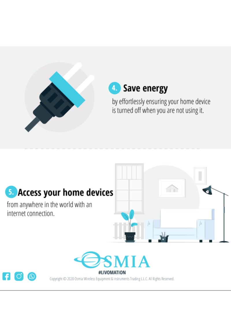 Osmia Osmolive Smart Wifi Power Strip - Image 3