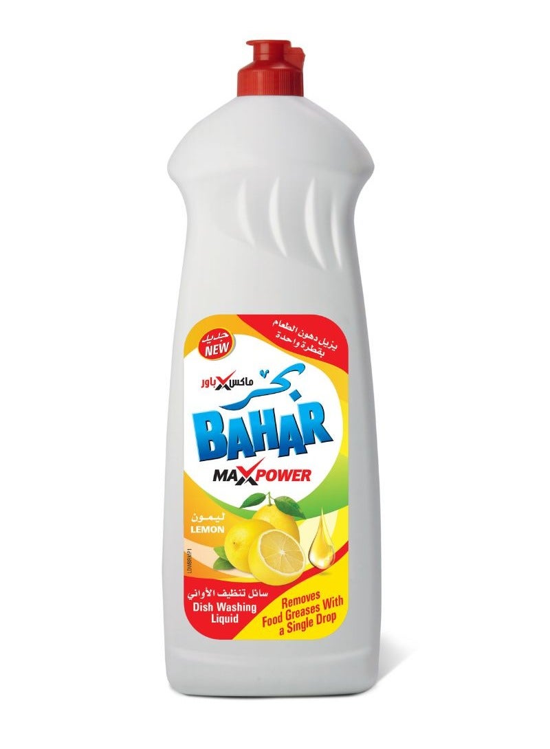 Max Power Dishwashing Liquid Lemon 600ml