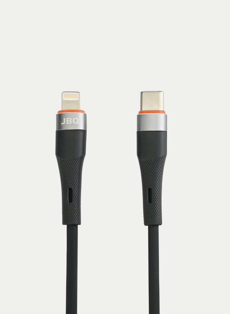 JBQ USB Type C To Lightning Fast Charging Cable For iPhone Chargers - Image 2