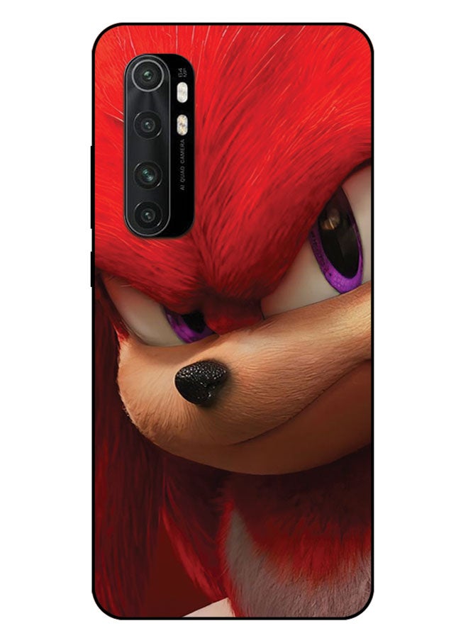 EYE CATCH Printed Protective Case Cover For Xiaomi Mi Note 10 Lite -  Red Sonic - Image 1