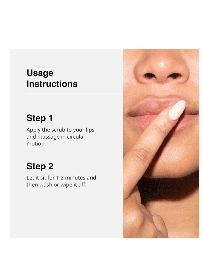 Cureskin Lightening Lip Scrub for Men and Women | Lip Scrub for Dark Lips to Lighten Pink - Image 5