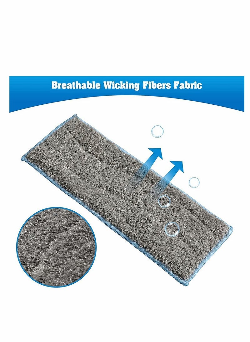 NIBEMINENT Replacement Washable Wet Mopping Pads, and Reusable Compatible for iRobot Braava Jet M6, 6110, 6112 Robot Mop, 3 Pack - Image 4