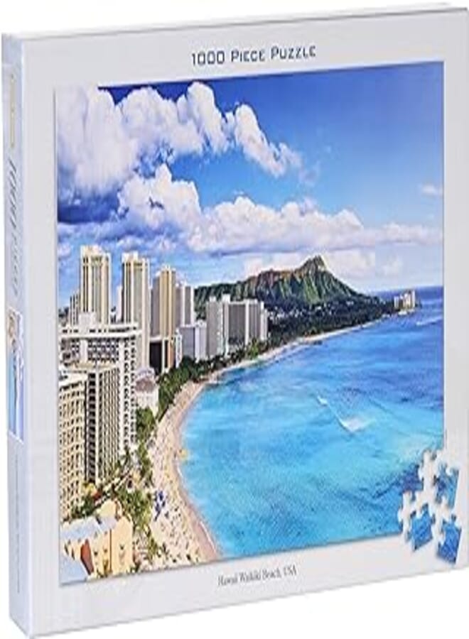 Hawaii Waikiki Beach, USA 1000pcs puzzle