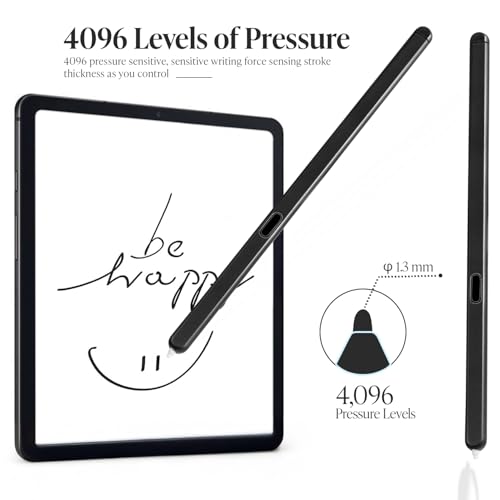 The AutoStory Galaxy Z Fold 5/Z Fold 6 Stylus Pen Slim Edition for Android Replacement | for Galaxy Z Fold 5/Z Fold 6 | 4096 Sensitivity with 3 Extra Nibs and Tweezer (Without Bluetooth) - Image 3