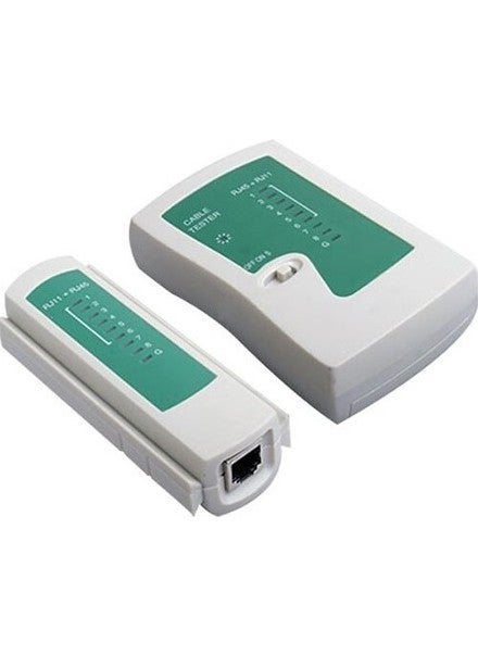 Yastech Lan Cable Tester Tool RJ11 R12 RJ45 Cat5 Cat6 Cable  - Image 1