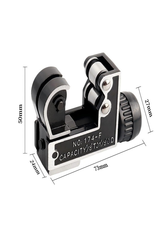 Bestgle Mini Pipe Cutter 1/8 to 1-1/8 Inch (3-28mm), Bestgle Steel Tube Cutter Tool for Copper, Aluminum, Thin Stainless Steel, PVC & Plastic - Image 2