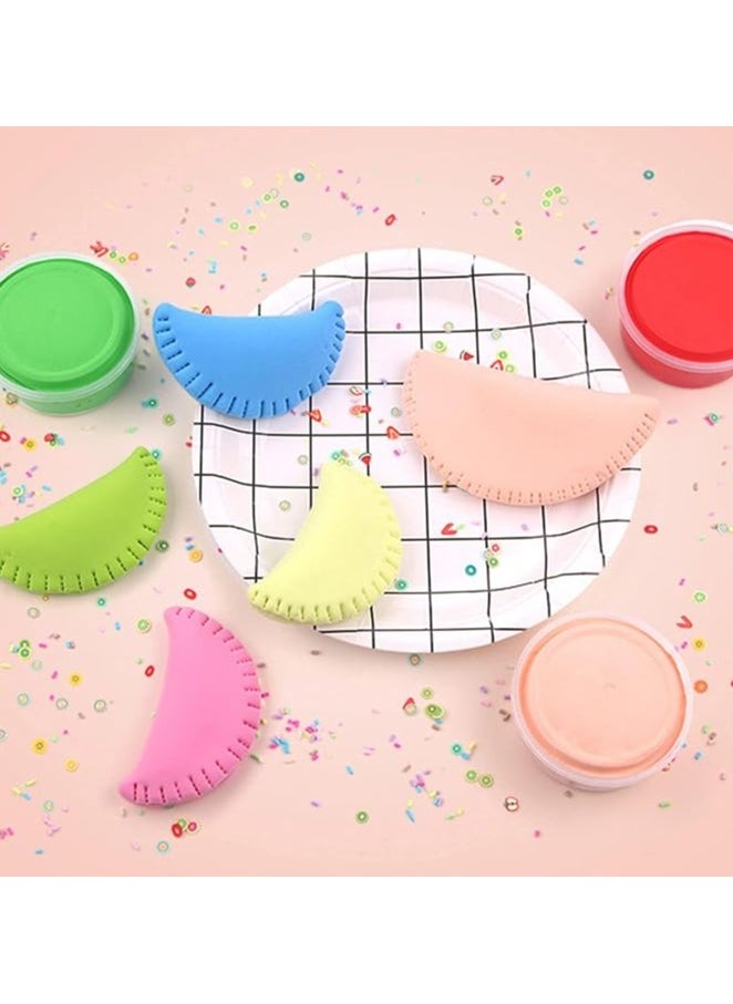 Generic - Magic Air Dry Clay Soft and Light Clay with Sculpting Tools, for Kids Art Crafts, Multi-Color Interactive Modeling Clay Toy Pack of 24 - Image 1