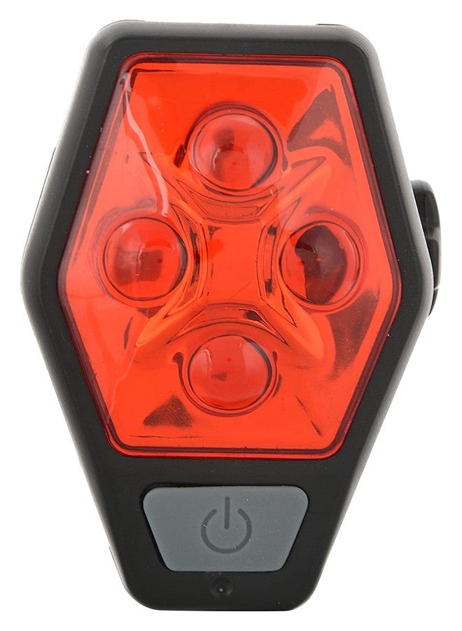 FASTPED Bicycle 4 LED 4 Mode Tail Light Rear Light- 1 Tail Light with Mounting Bracket LED Rear Break Light - Image 2