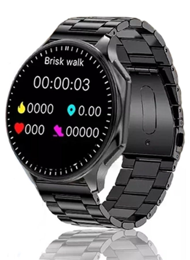 RollsTimi  Men's Bluetooth Smartwatch, 1.43 Inch Full Screen Touch, Answering/Making Calls, Sports Sleep Heart Rate Monitoring, Universal For Android 4.4 And IOS 10.0 Systems, IP68 Waterproof RT-DT Watch X  - Image 1