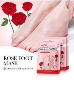 Rose Essence Peeling Foot Mask, Moisturizing Dry, Cracked Skin 4pcs - pzsku/Z9EA3CAE91780230A3A6BZ/45/_/1716124764/46d5ed83-18f6-4e5b-9f7f-1e30d315bf78