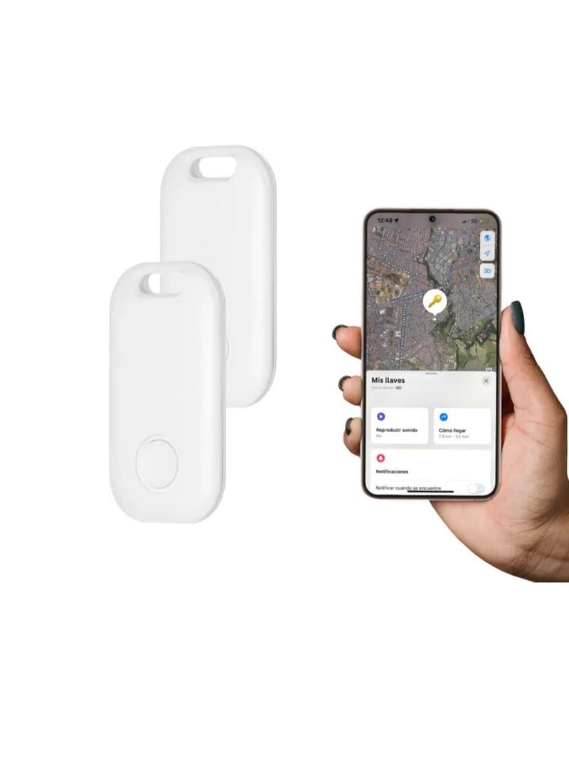 Generic Smart Key Finder Bluetooth Item Finder Works with Apple Find My Item Locator Anti-Lost Device for Keys, Bags and More Global Positioning iOS Only  - Image 1