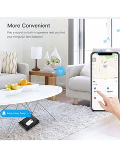 Generic Smart Key Finder Bluetooth Item Finder Works with Apple Find My Item Locator Anti-Lost Device for Keys, Bags and More Global Positioning iOS Only  - Image 3