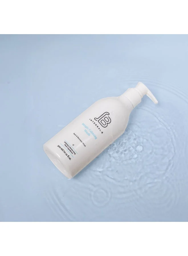 Integral B  INTEGRAL B | K-Beauty Magic Calming Wash – Korean 3-in-1 Head-to-Toe Cleanser for Sensitive Skin | Babies, Kids & Adults | pH 5.5 | 300ml  | Best Price UAE