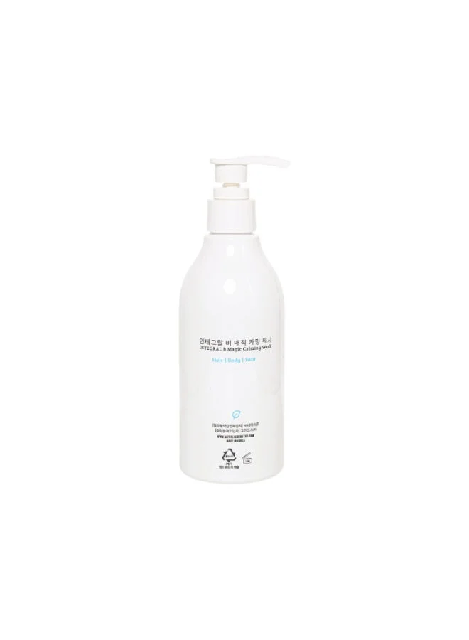 Integral B  INTEGRAL B | K-Beauty Magic Calming Wash – Korean 3-in-1 Head-to-Toe Cleanser for Sensitive Skin | Babies, Kids & Adults | pH 5.5 | 300ml  | Best Price UAE