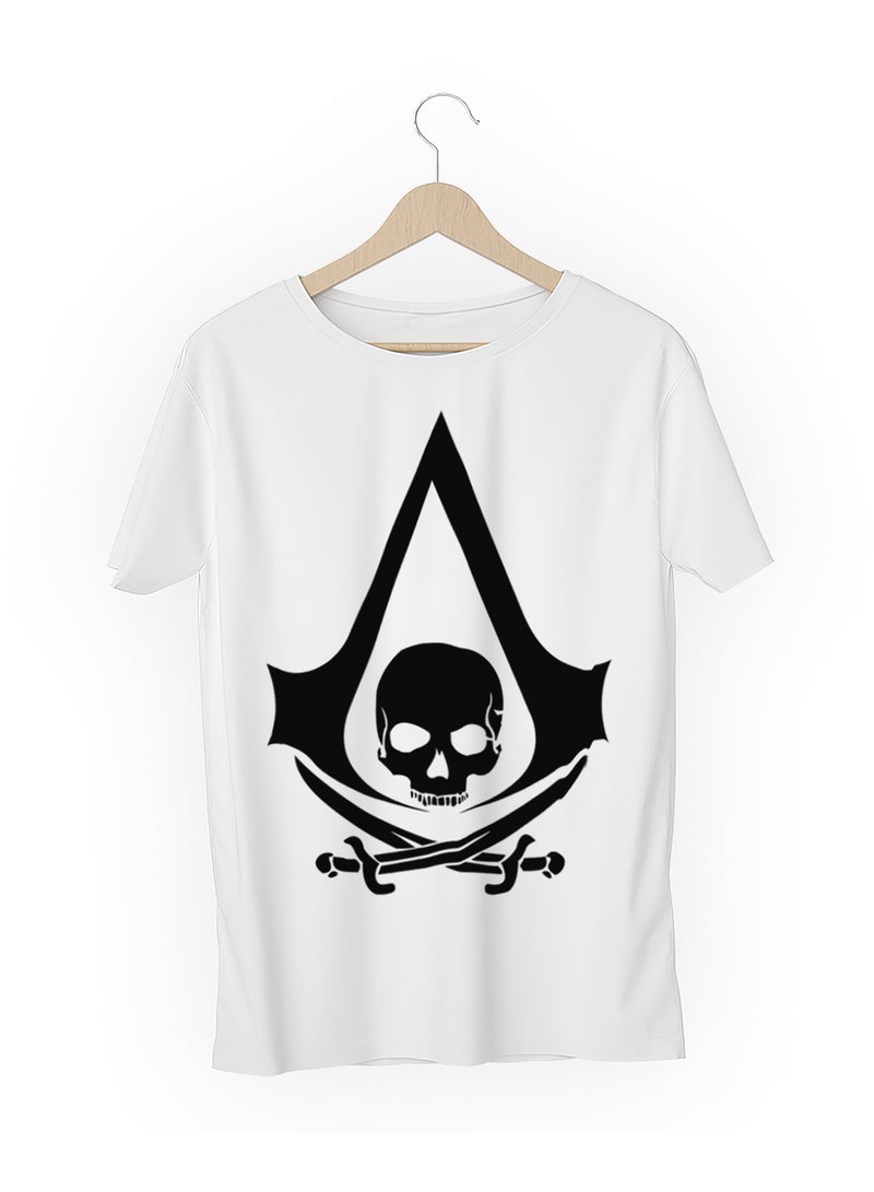 Fashion World Cotton T-shirt Printed with High-quality Assassin's Creed game - Image 3