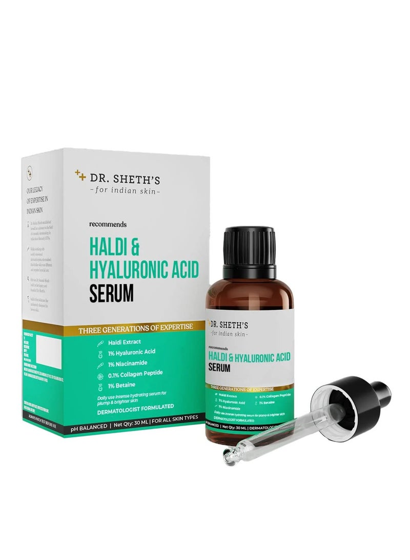 دي آر. شيث'س سيروم دكتور شيث بالهالدي وحمض الهيالورونيك - 30 مل - Image 1