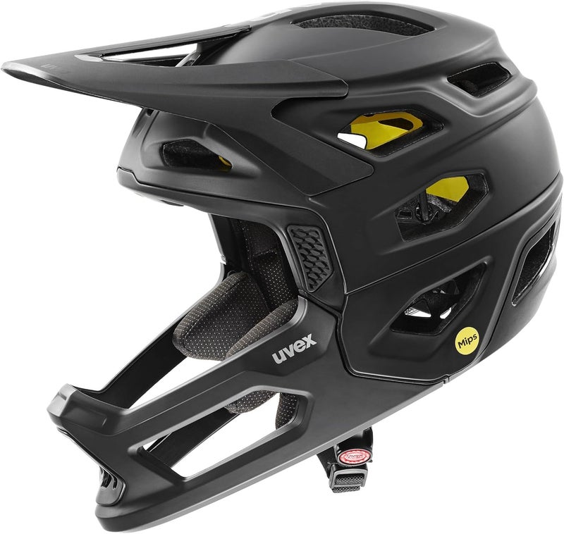 UVEX HELMET REVOLT MIPS - ALL BLACK MATT, 52-57CM S/M - Image 1