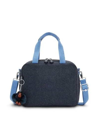 كيبلينغ Miyo Large lunchbox (with trolley sleeve) True Bl Glitter