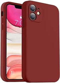 Soft Silicon Case Camera Protection with Microfiber Lining For Apple iphone 11 6.1 Inch (Red)