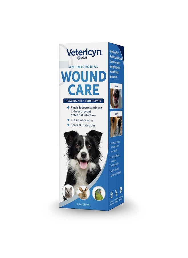 Vetericyn Plus Dog Wound Care Spray | Healing Aid And Skin Repair, Clean Wounds, Relieve Dog Skin Allergies, Safe For All Animals. 3 Ounces  - Image 5