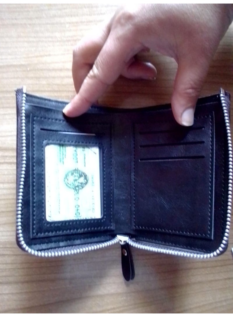 MONTBLANC Wallet with Zipper Leather for money & Card for men - Image 3
