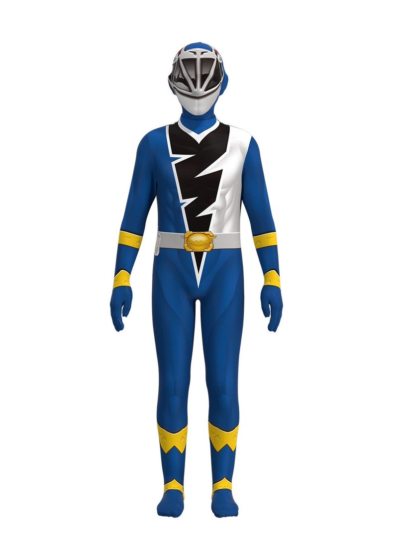 Knight Dragon Sentai Dragon Dresser cos suit tight jumpsuit stage dress up costume - Image 1