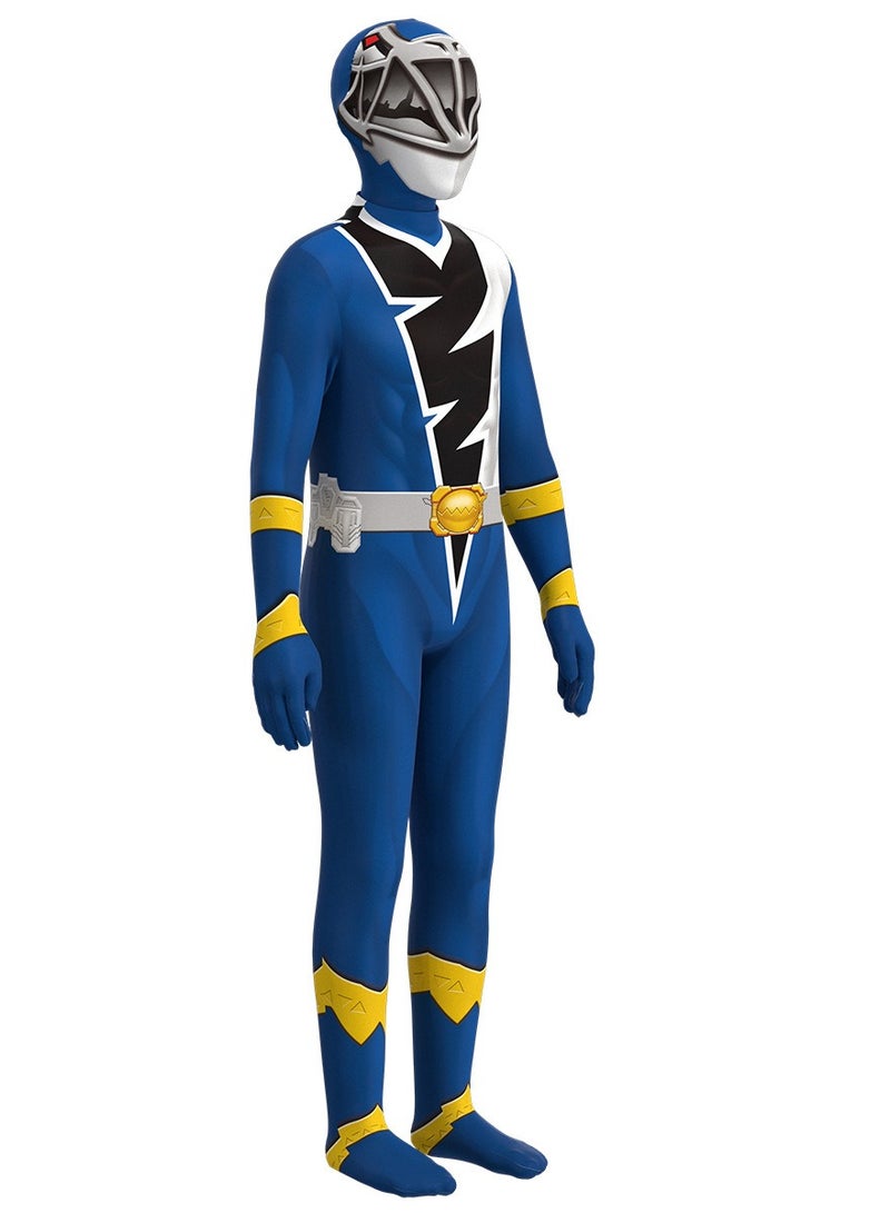 Knight Dragon Sentai Dragon Dresser cos suit tight jumpsuit stage dress up costume - Image 2