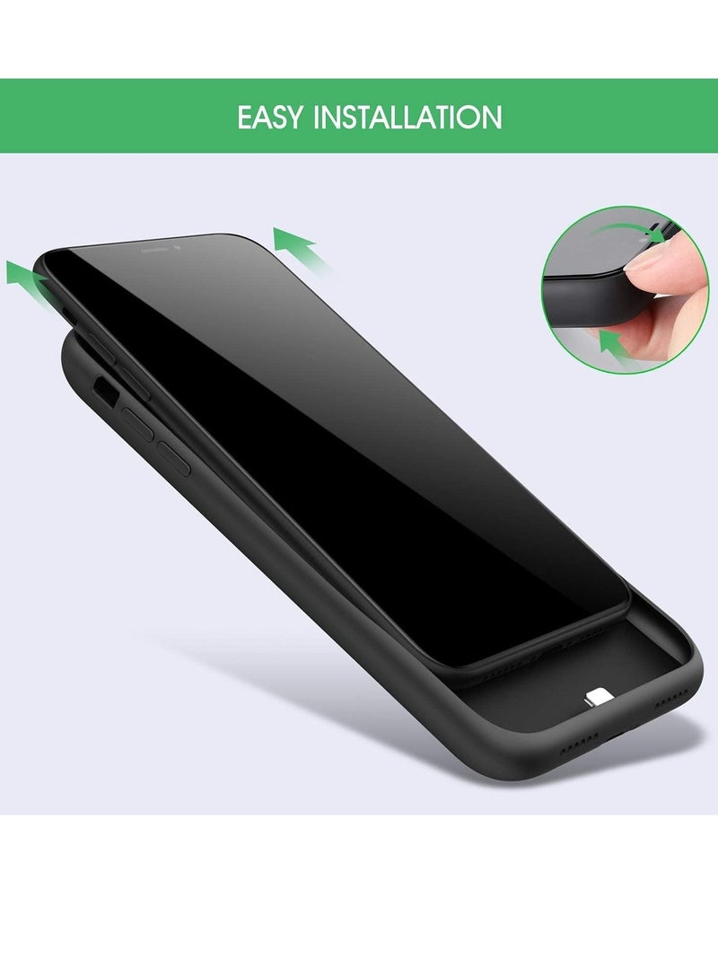 فون بلانيت Battery Case for iPhone 11 Pro Max, 4500mAh Protective Portable Charging Case, Rechargeable Extended Battery Pack Power Backup Cover - Image 3