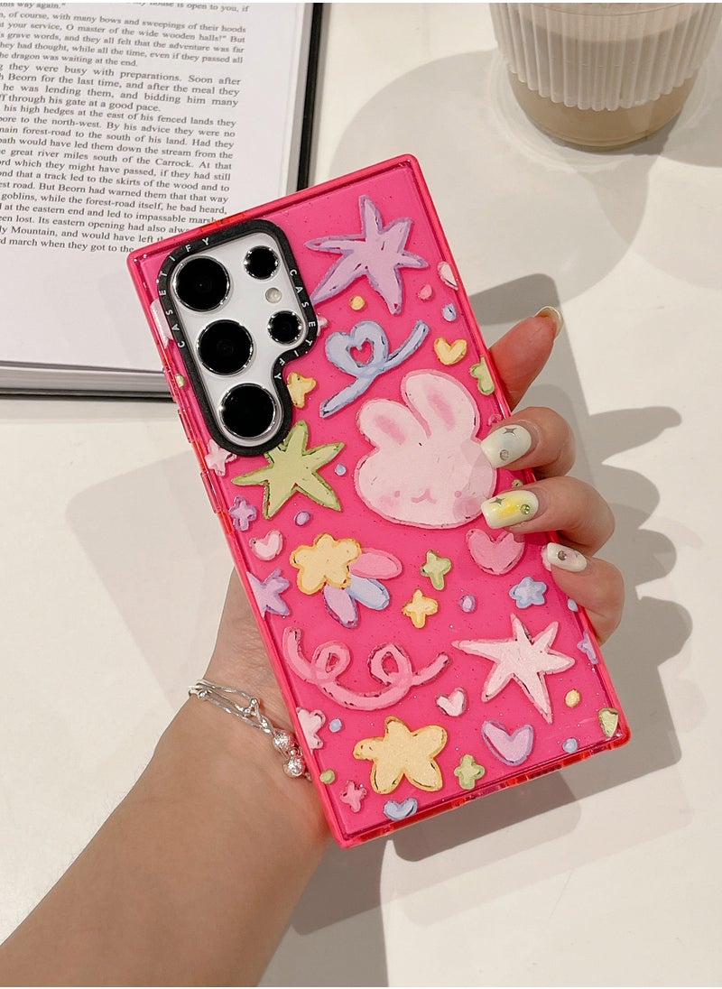Casetify - Samsung Galaxy S23 Ultra Case - Whimsical Frogs & Bunnies - Image 1