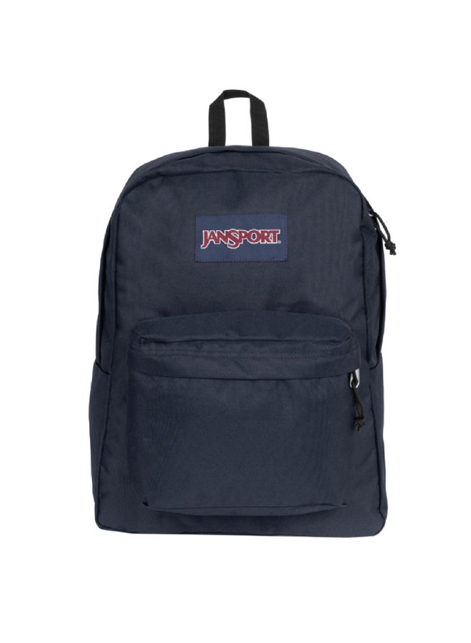 JANSPORT SuperBreak One Zipper Closure Adjustable Shoulder Strap Backpack Navy 42 x 32 x 13 cm EK0A5BAGN541 - Image 1