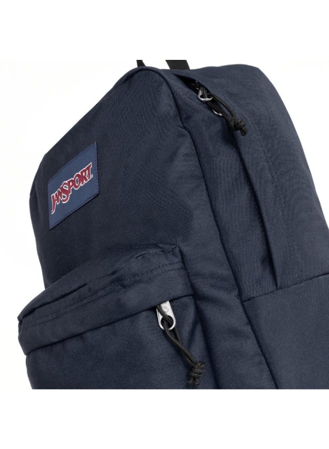 JANSPORT SuperBreak One Zipper Closure Adjustable Shoulder Strap Backpack Navy 42 x 32 x 13 cm EK0A5BAGN541 - Image 5