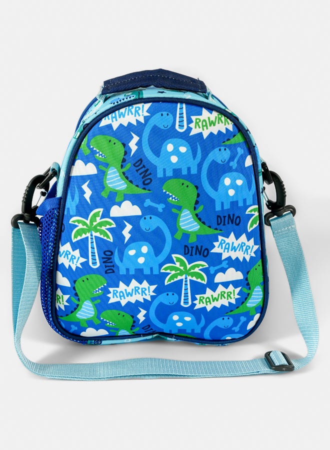 CUBS Pre School Blue Dino Lunch bag - Image 3