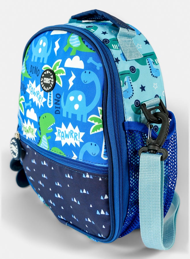 CUBS Pre School Blue Dino Lunch bag - Image 2