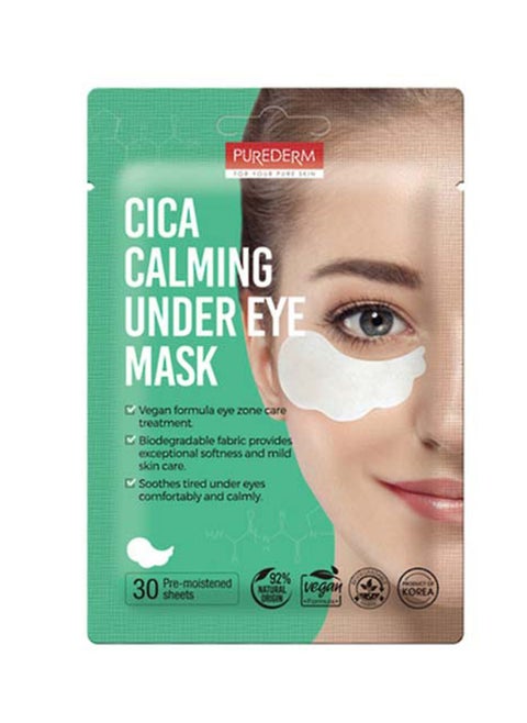 PUREDERM cica calming under eye mask 30sheets 30g