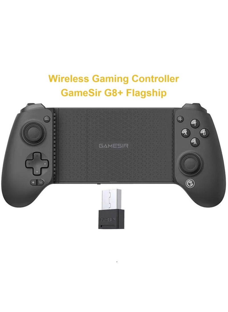 Generic Wireless Gamepad GameSir G8+Bluetooth Mobile Controller 2.4G Receiver Flagship Controller for Switch Steam Android iOS HarmonyOS PC iPad Joycon with Hall Effect Joysticks/Hall Trigger  - Image 2