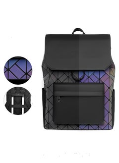 Skycare Skycare New Geometric Diamond Grid Backpack, Fashionable Large Capacity Shoulder Bag for Students and Commuters, with Laptop Compartment, Trendy Brand Backpack for Men women  - Image 1