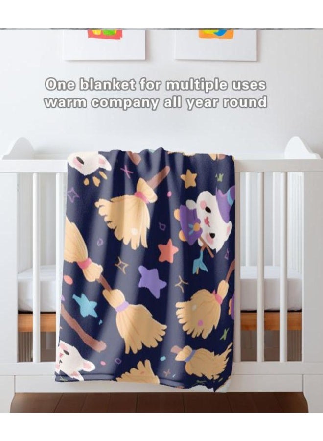 عام بطانية رقيقة من الفانيلا (حرارة ومريحة، ومناسبة للنوم واستخدام اللعبة والغبار والرمل) 150 سم * 200 سم - 332 - Image 1