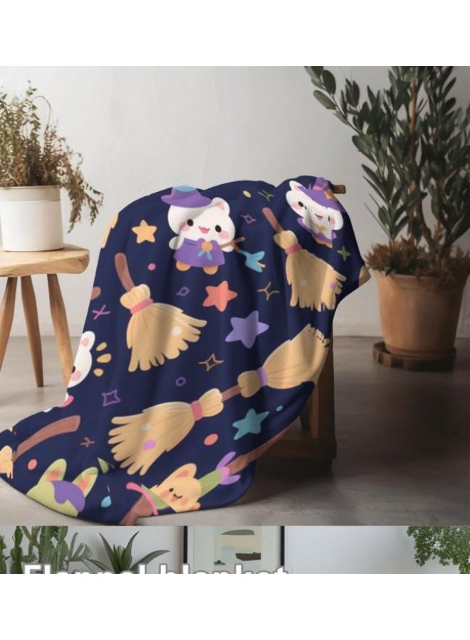 عام بطانية رقيقة من الفانيلا (حرارة ومريحة، ومناسبة للنوم واستخدام اللعبة والغبار والرمل) 150 سم * 200 سم - 332 - Image 3