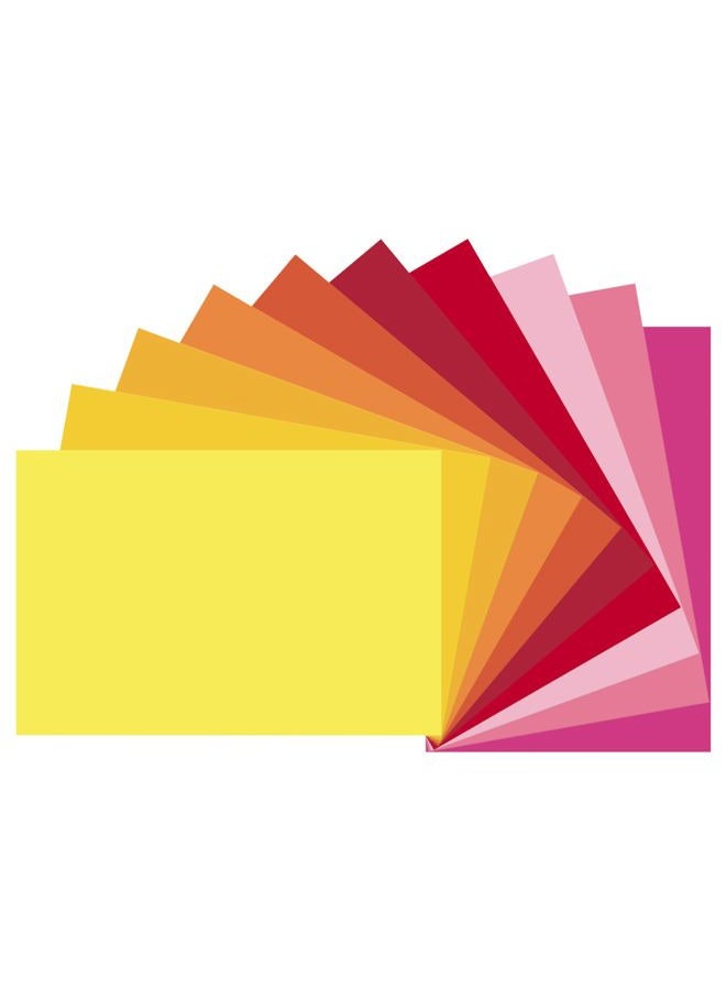 TRU-RAY ورق بناء باكون، assortments، 12 بوصة × 18 بوصة، 50 قطعة، ألوان دافئة مختلطة (102948) - Image 3