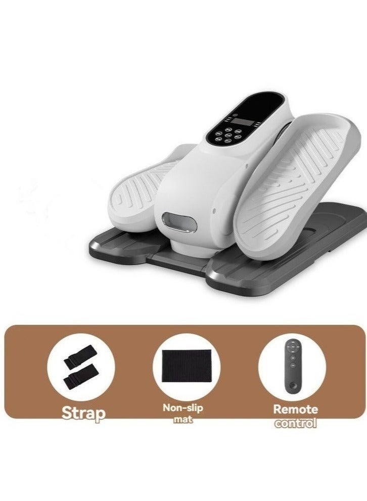 Bukela Under Desk Elliptical Machine, Ellipse Leg Exerciser for Seniors Fully Assembled, Quiet & Portable Electric Seated Pedal Exerciser with Remote Control & 12 Adjustable Speeds - Image 4