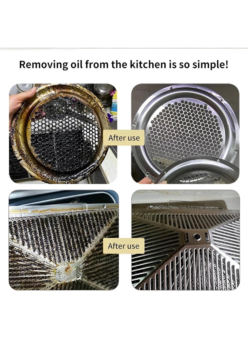 Foaming Grease Spray: Easily tackles stubborn grease and is suitable for cleaning stoves, ovens, cookware, walls and bathrooms, ensuring no residue is left on the surface. - Image 3