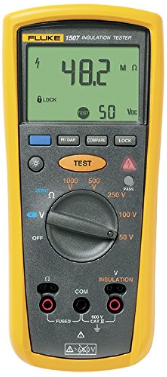 FLUKE Fluke 1507 Insulation Tester, 0.01 MegOhms To 10 GigOhms - Image 1