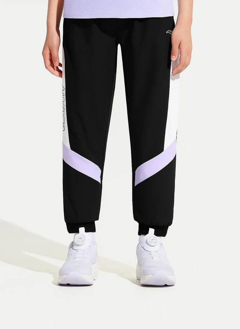 ANTA Kids Girls’ Fleece Jogger Pants/ Soft Warmth · Sporty Style · Everyday Comfort