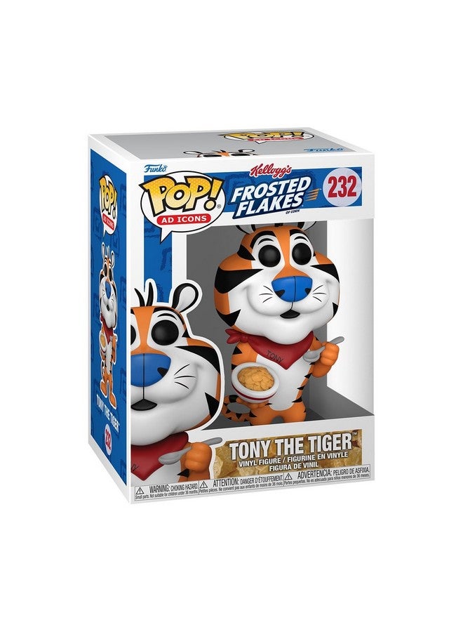 Funko POP AD Icon: Kellogg's - Tony The Tiger - ('84) - Kelloggs - Collectable Vinyl Figure - Gift Idea - Official Merchandise - for Kids & Adults - Ad Icons Fans - Model Figure for Collectors - Image 1