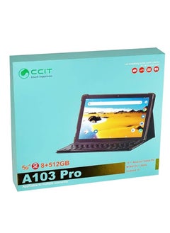 CCIT CCIT A103 Pro 5G Tablet PC With 10.1 Inch Dispaly 8GB RAM 512GB ROM 5800 mAh Battery with Wireless Keyboard and PU Tablet Cover  - Image 4
