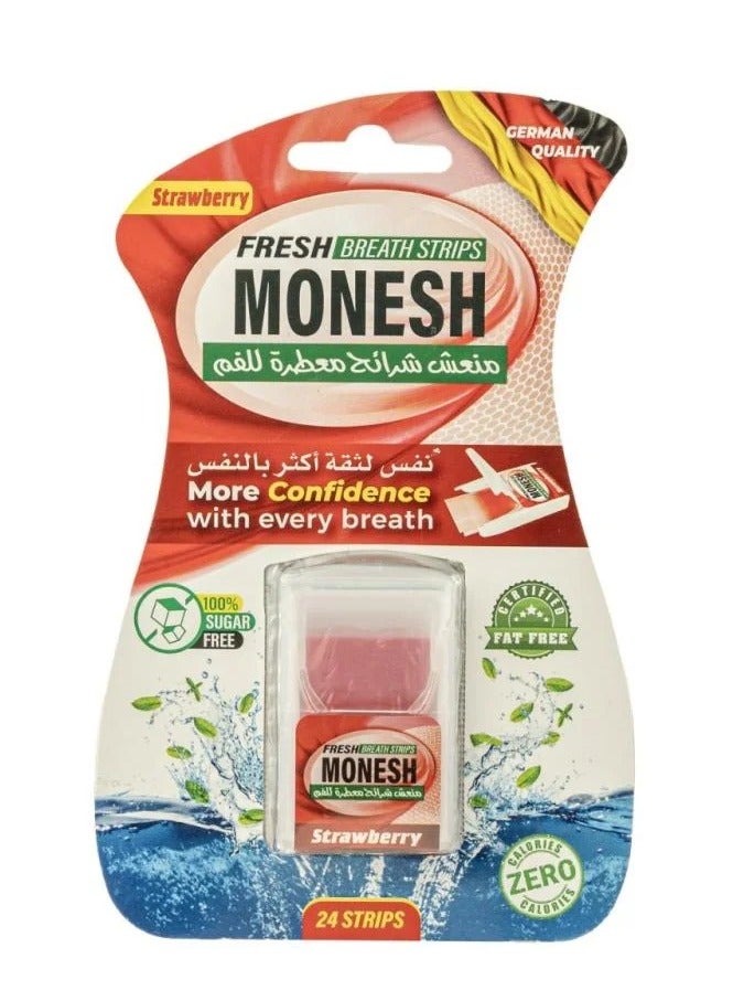 Fresh Breath Strips - Strawberry